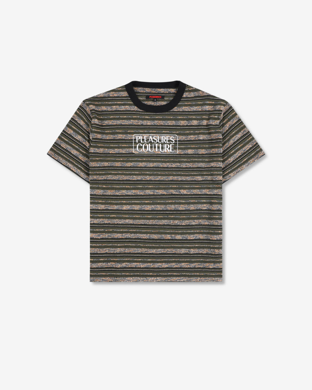 COUTURE STRIPE SHIRT - DARK OLIVE