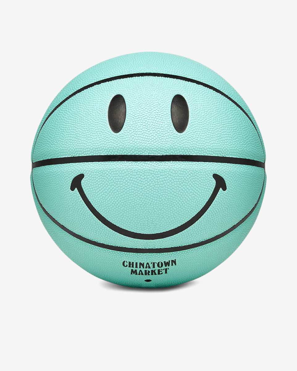 SMILEY BREAKFAST BASKETBALL - TEAL BLUE