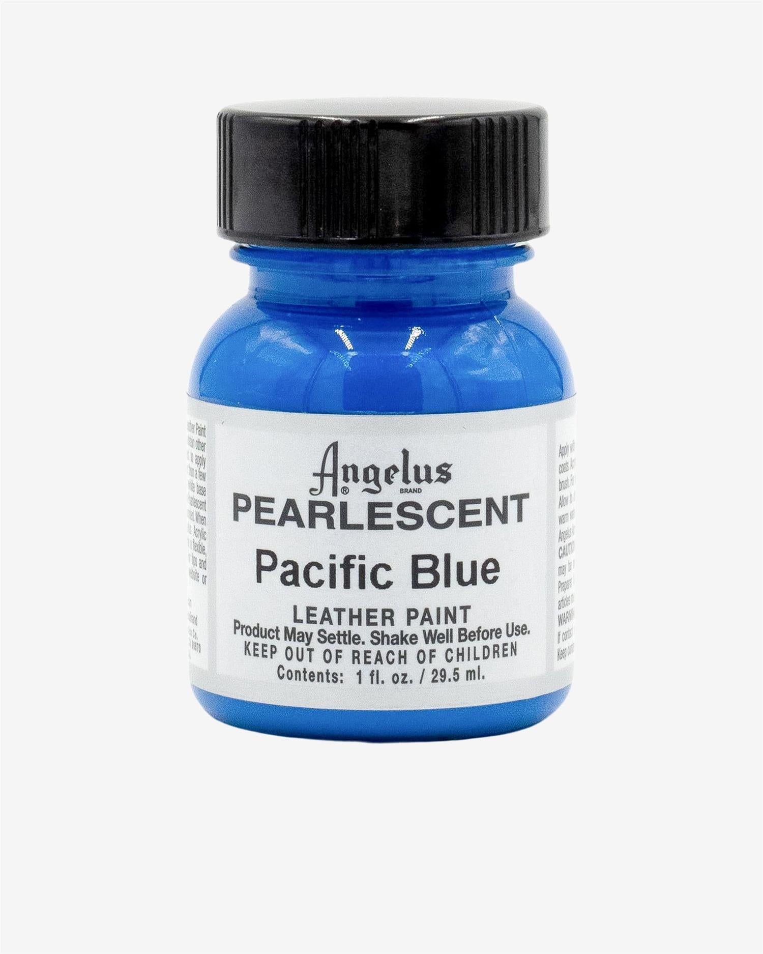 PEARLESCENT LEATHER PAINT - PACIFIC BLUE