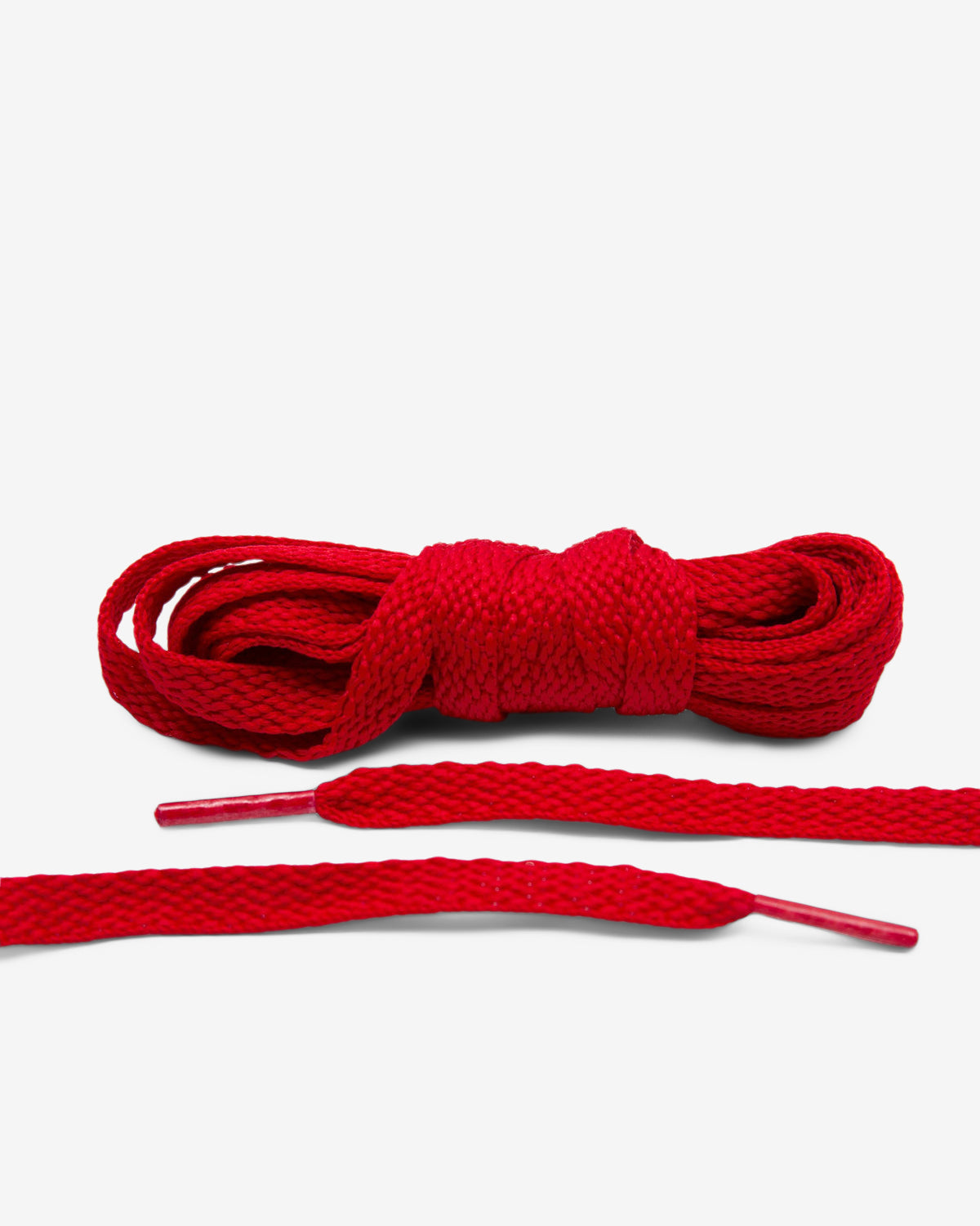 FLAT SHOE LACES - RED