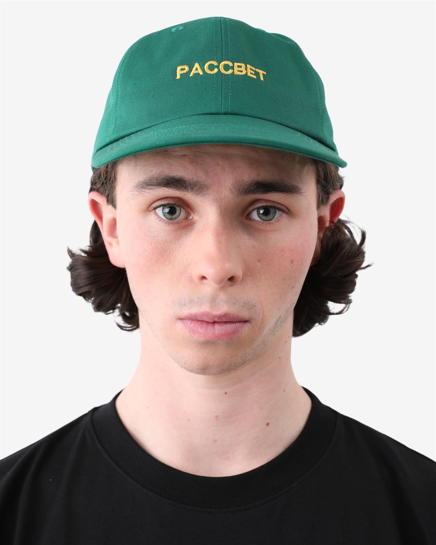 PACCBET CAP WOVEN - DARK GREEN