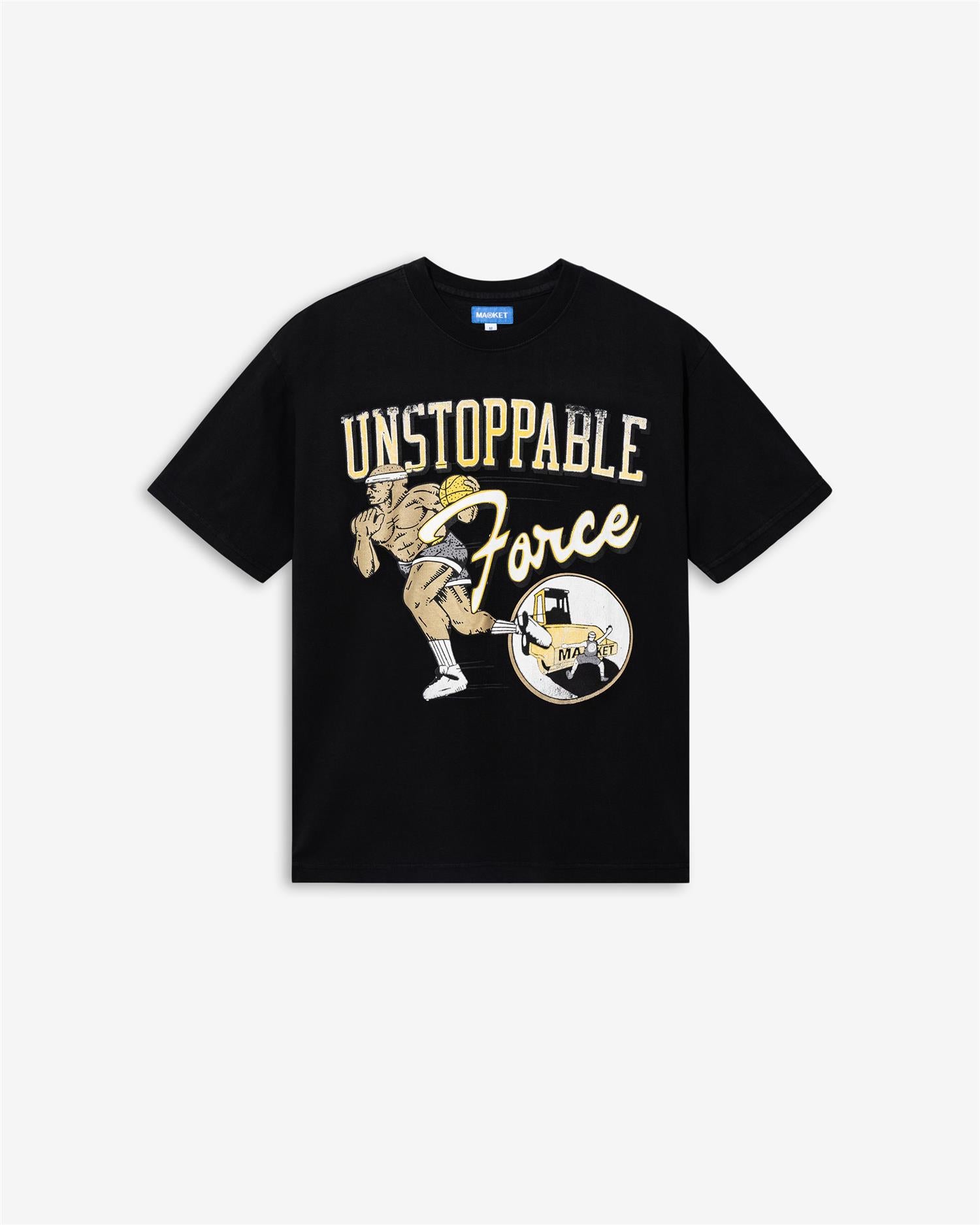 UNSTOPPABLE FORCE T-SHIRT - BLACK