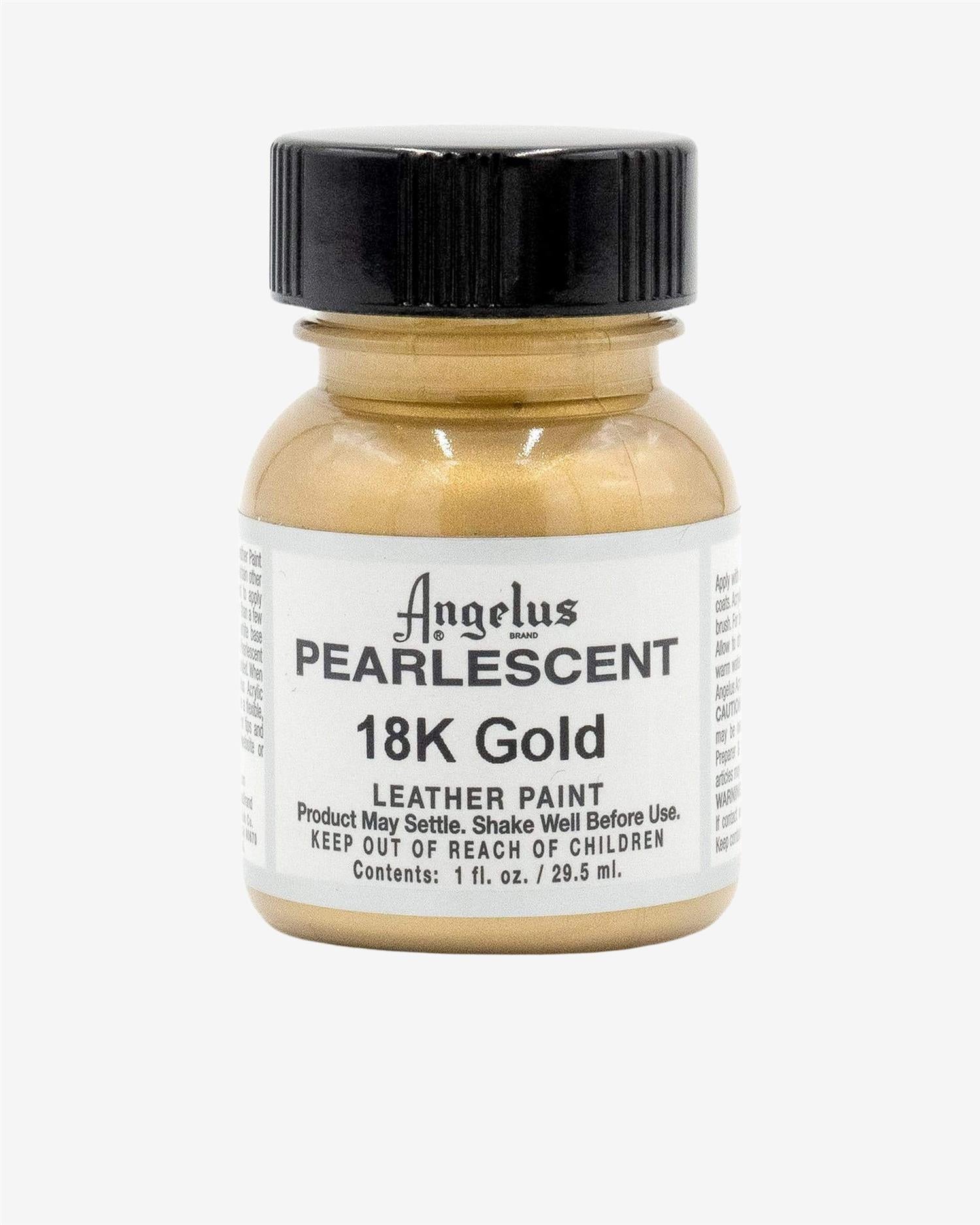 PEARLESCENT LEATHER PAINT - 18K GOLD