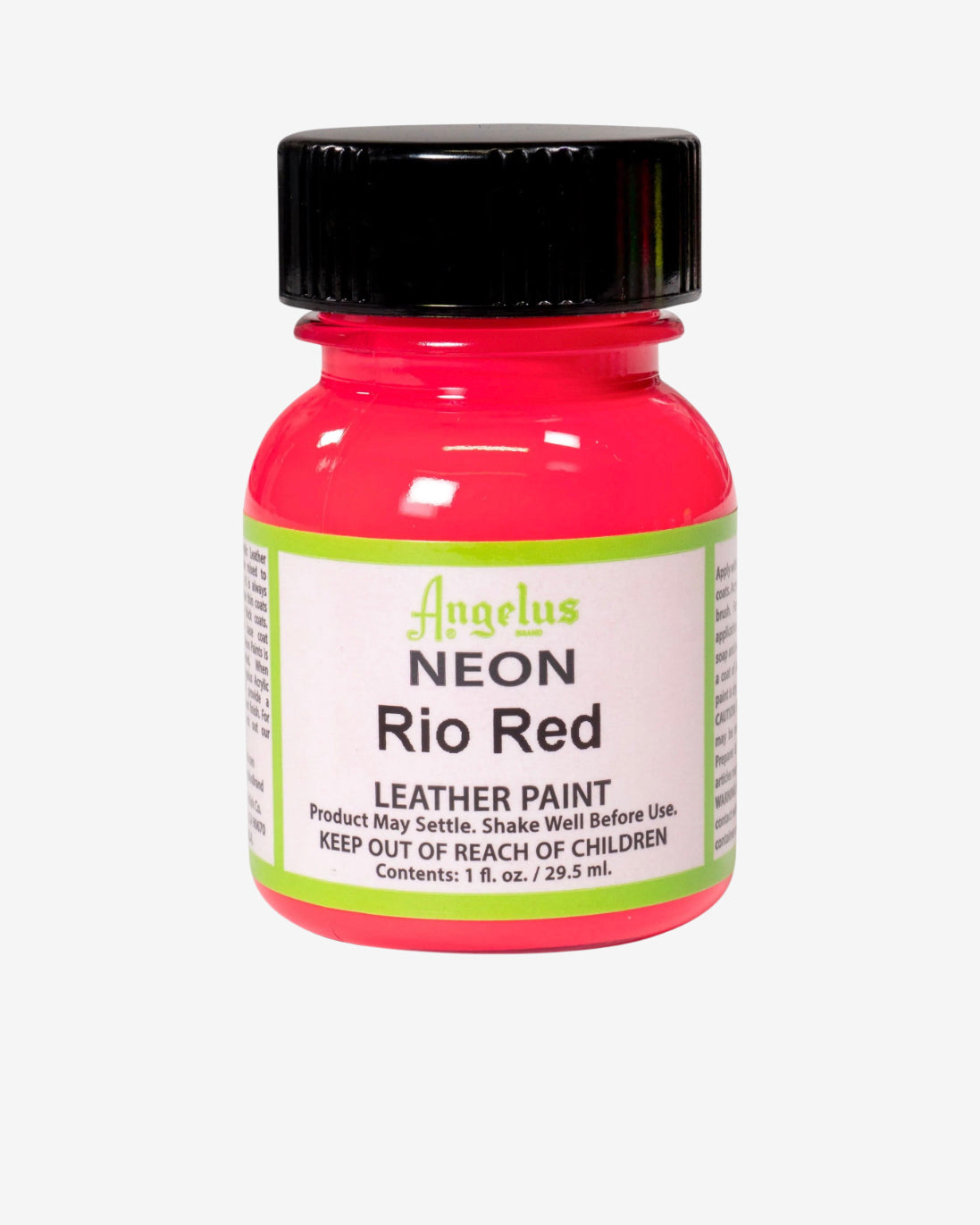 NEON LEATHER PAINT - RIO RED