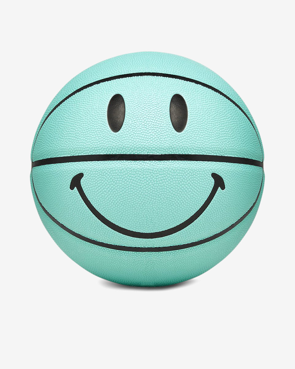SMILEY BREAKFAST BASKETBALL - TEAL BLUE